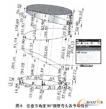 圆管弯头cad展样新思路